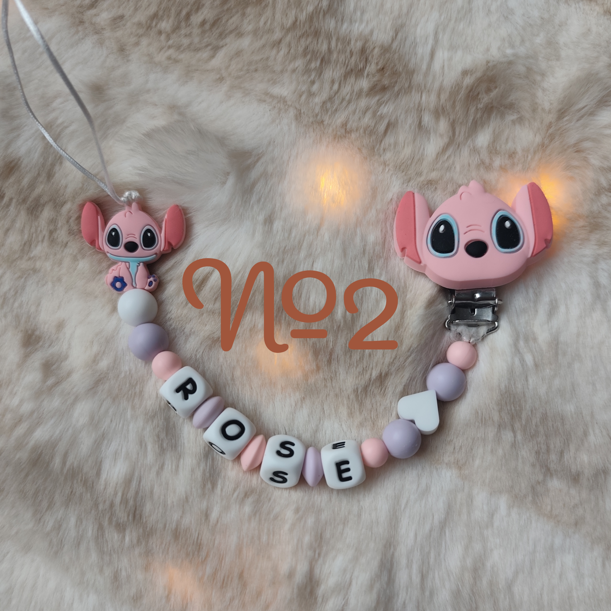 Attache Tétine Angele Personnalisé - Plusieurs modèles – Image 3