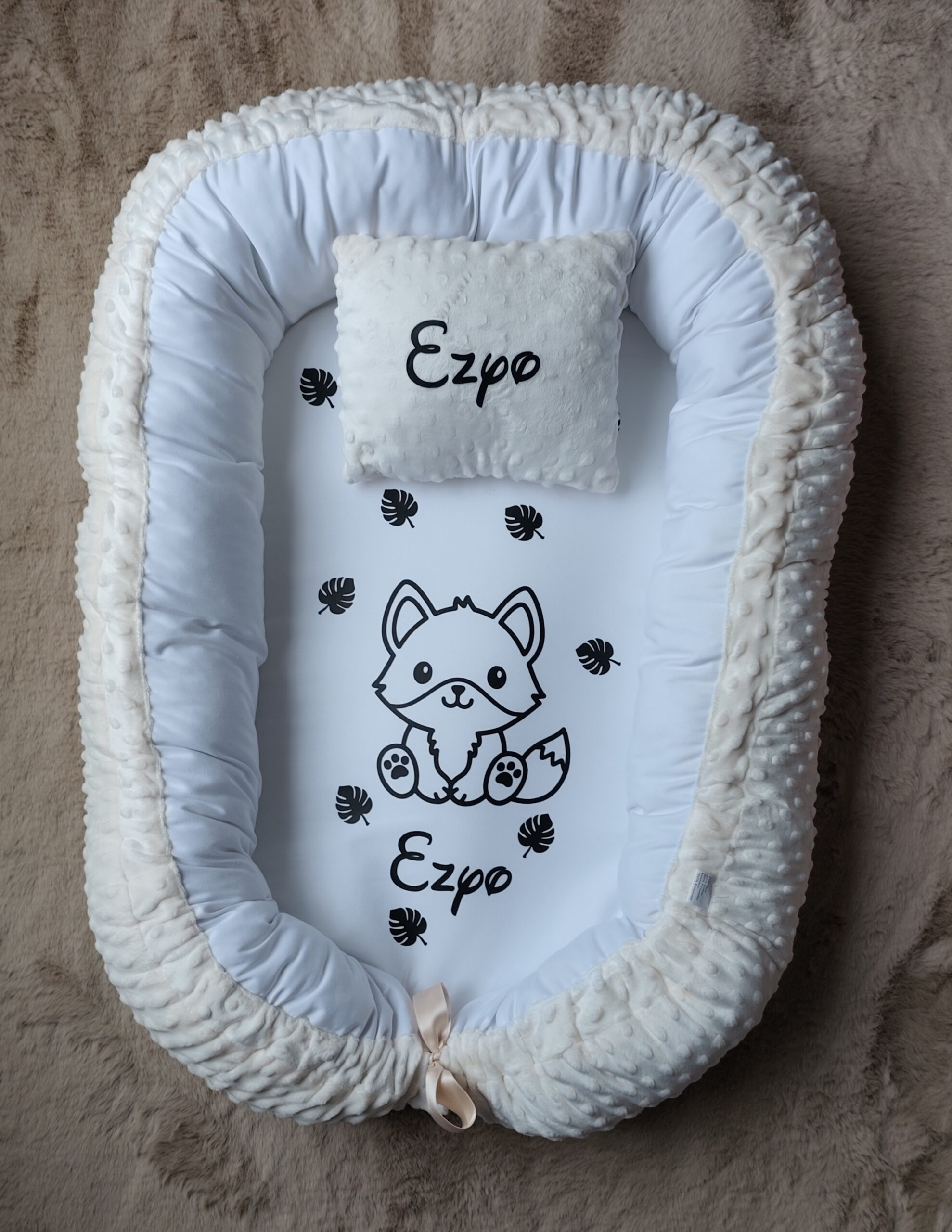 Couffin / Réducteur de Lit Univers Animaux - Floquage, Plusieurs modèles