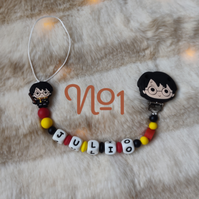 Attache Tétine Harry Potter Personnalisé - Plusieurs modèles