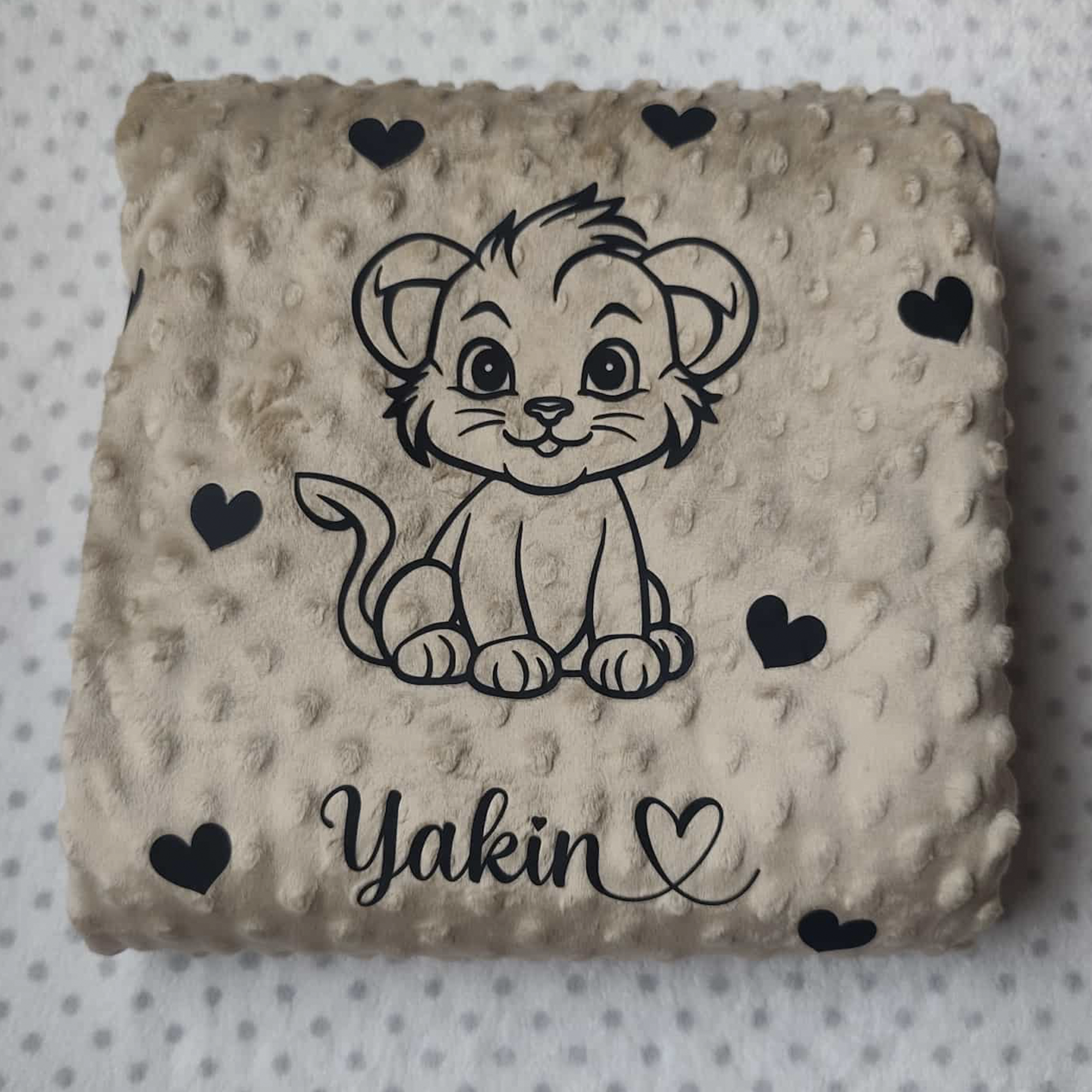 Plaid Univers Animaux Personnalisé - Floquage, Plusieurs modèles – Image 7