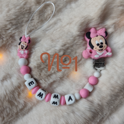 Attache Tétine Minnie - Plusieurs modèles