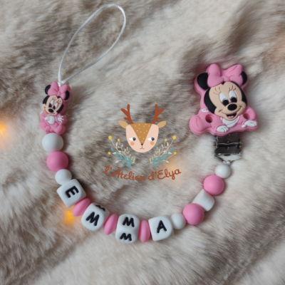 Attache Tétine Minnie - Plusieurs modèles
