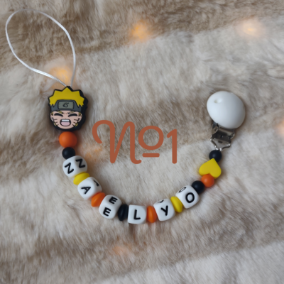 Attache Tétine Naruto Personnalisé - Plusieurs modèles