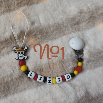 Attache Tétine One Piece Personnalisé - Plusieurs modèles