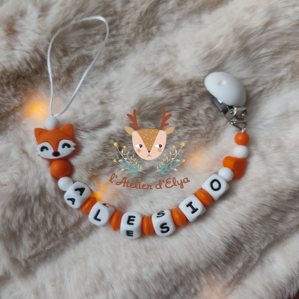 Attache Tétine Renard - Plusieurs modèles