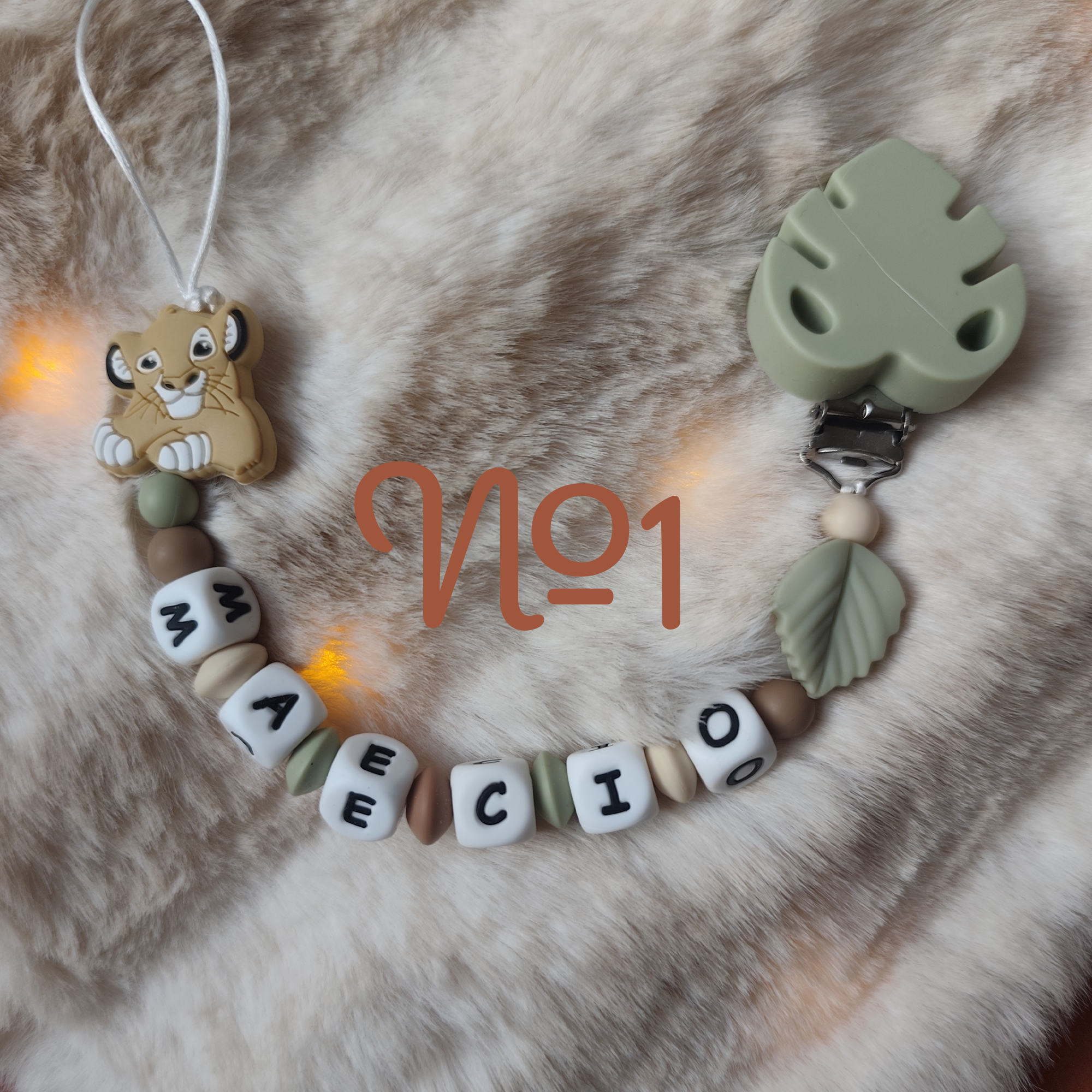 Attache Tétine Simba Personnalisé - Plusieurs modèles – Image 2