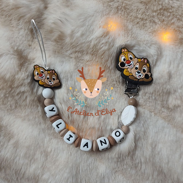 Attache Tétine Tic & Tac - Plusieurs modèles