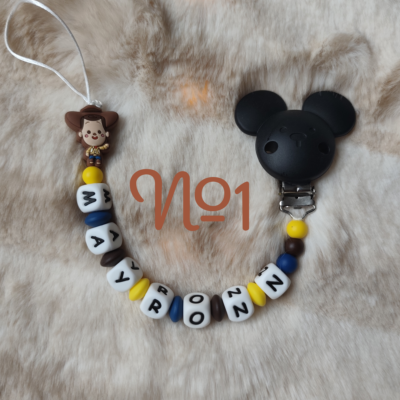 Attache Tétine Toy Story Personnalisé - Plusieurs modèles