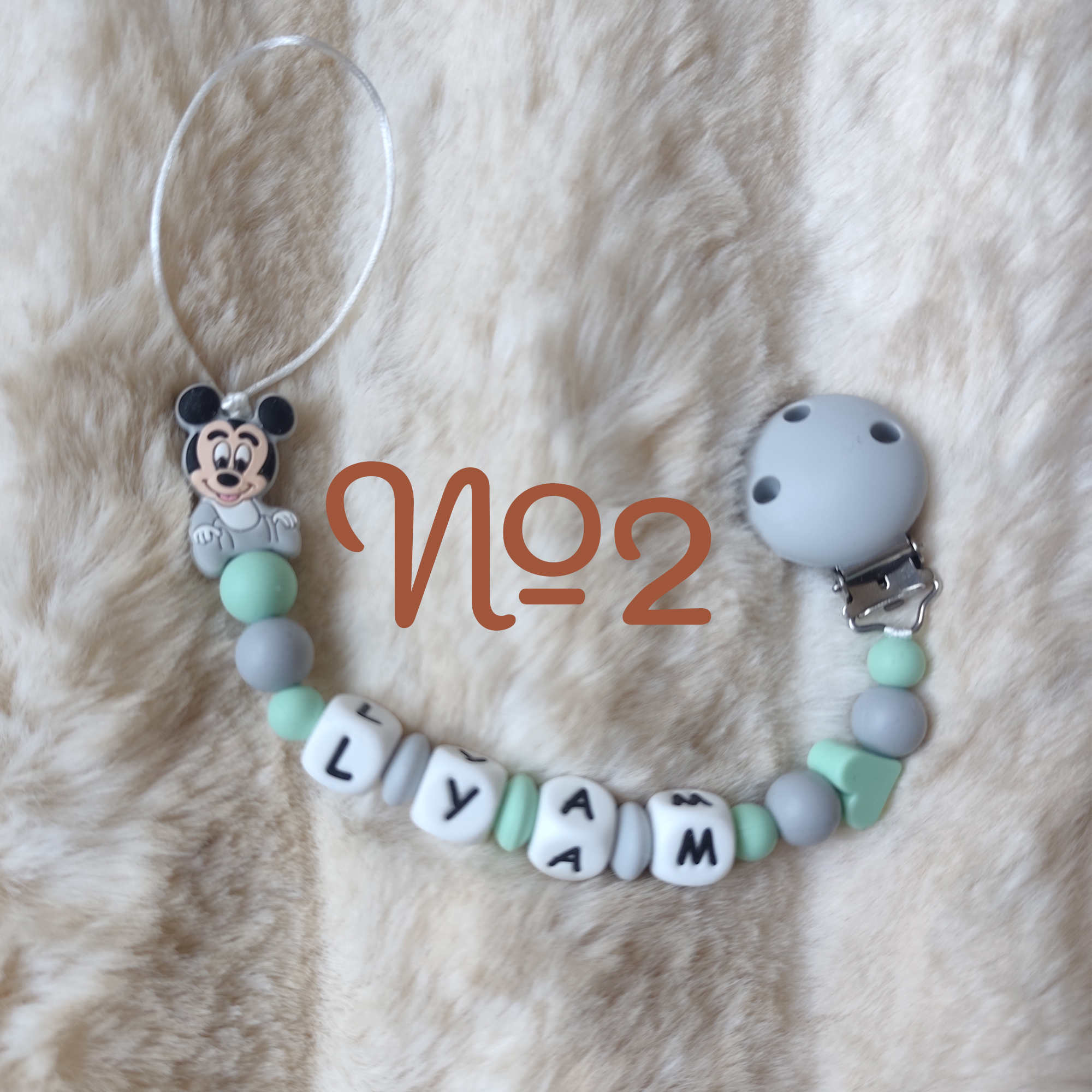 Attache Tétine Mickey Personnalisé - Plusieurs modèles – Image 3
