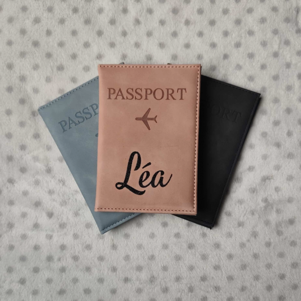 Protège passeport personnalisé