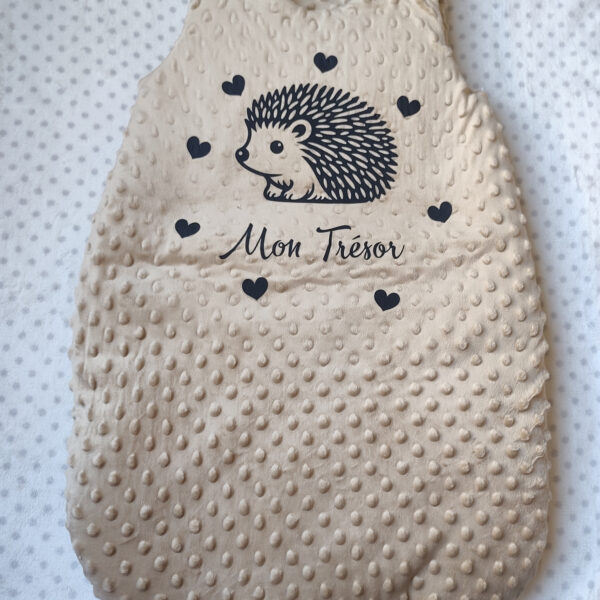 Gigoteuse Univers Hérisson Niglo Personnalisé - Floquage, Plusieurs modèles