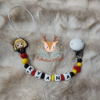 Attache Tétine Hermione Harry Potter Personnalisé - Plusieurs modèles