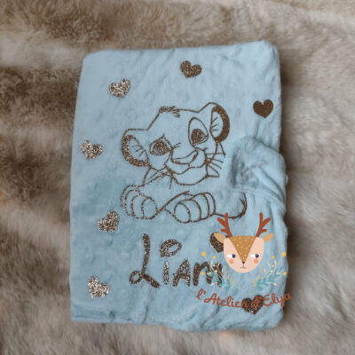 Protège Carnet de Santé Simba Personnalisé - Floquage, Plusieurs coloris