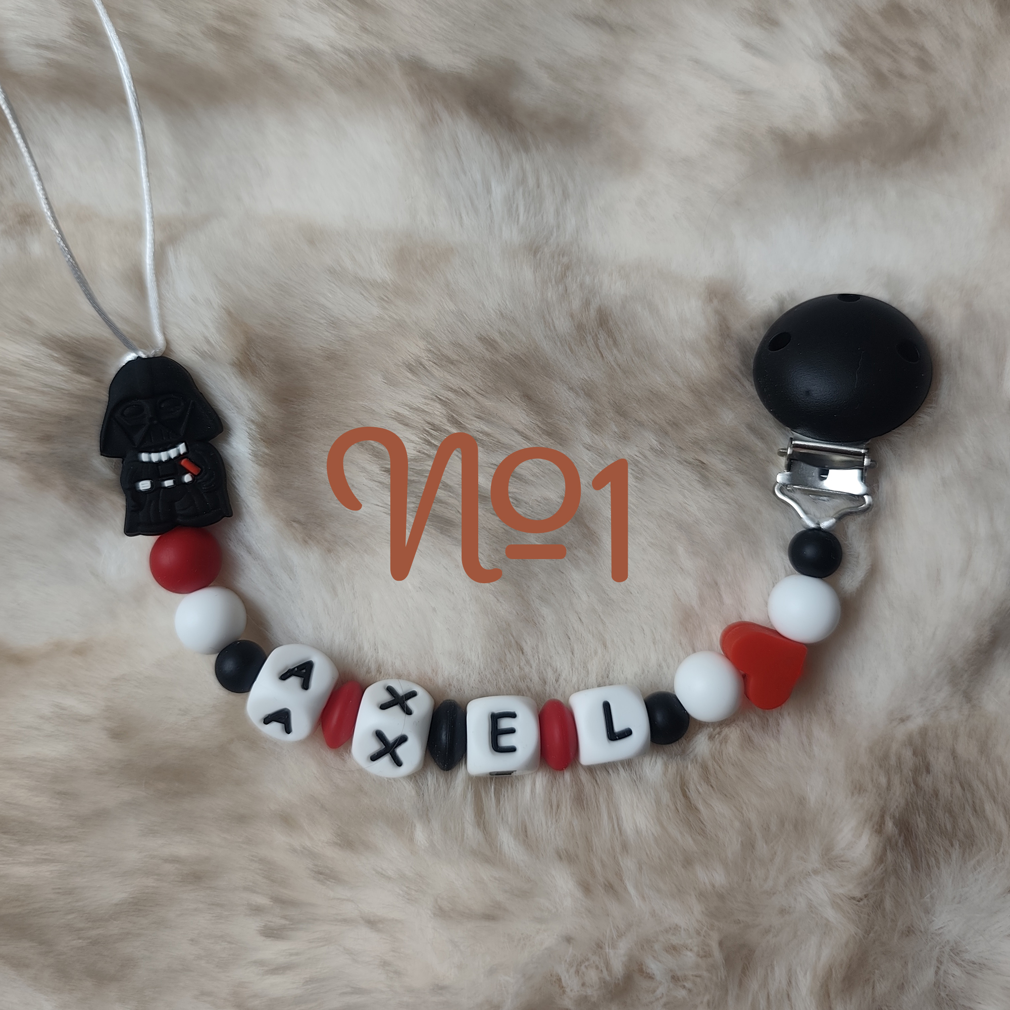 Attache Tétine Dark Vador Personnalisé - Plusieurs modèles – Image 2