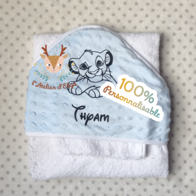 Cape de Bain Disney Personnalisé - Floquage, Plusieurs modèles